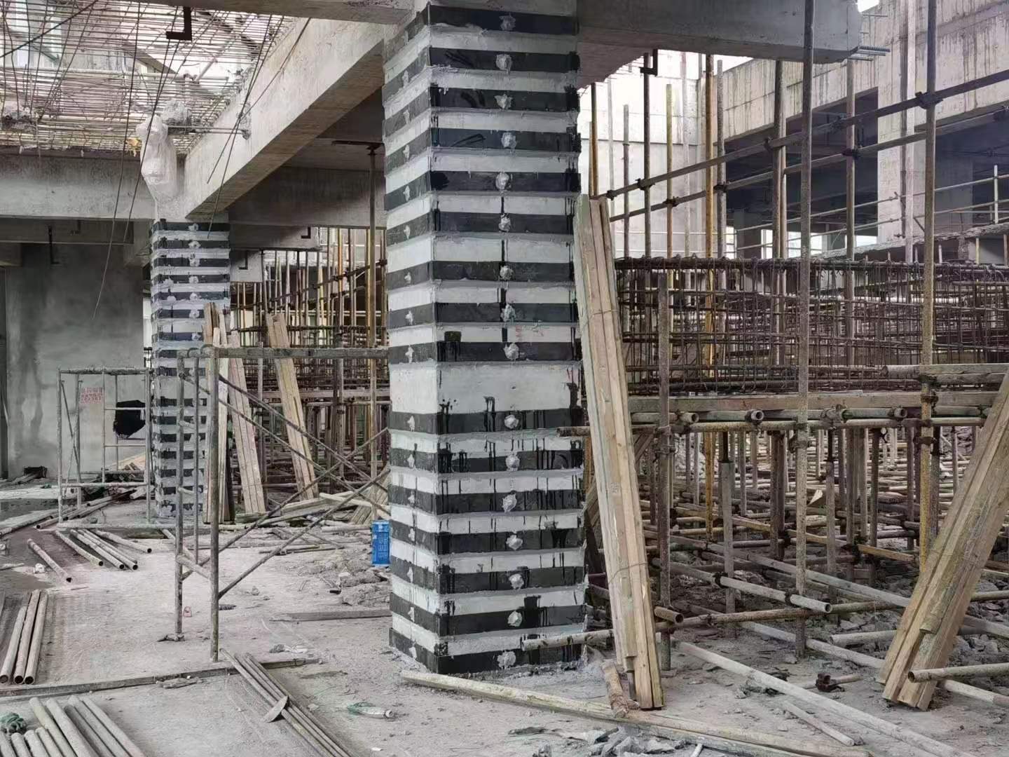 日喀则柱子包钢加固施工方案